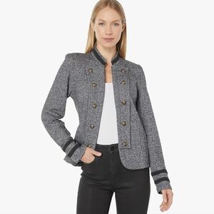 Tommy Hilfiger Women's Classic Tommy Open Front Band Jacket